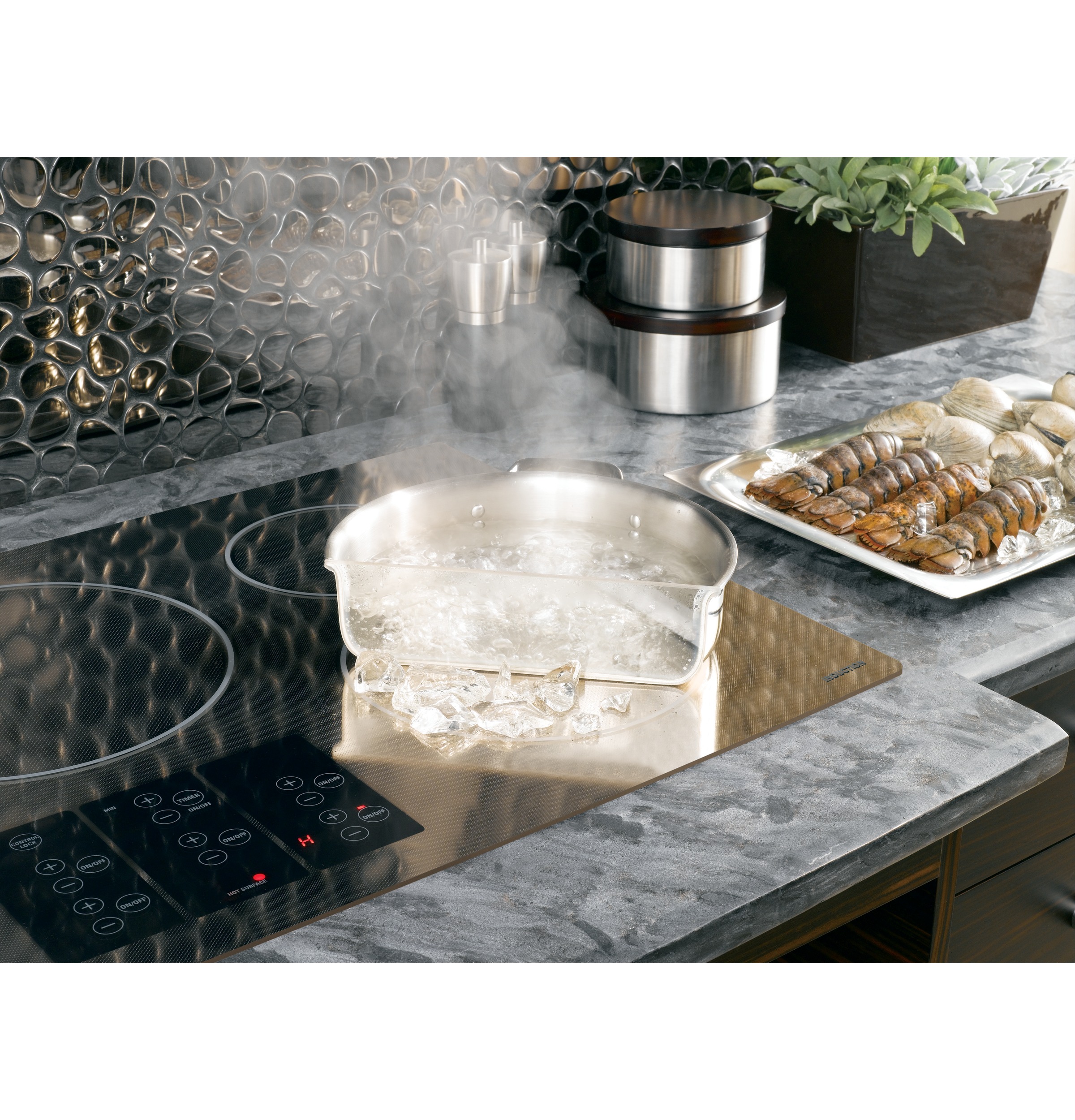 ZHU36RSMSS — GE Monogram® 36" Induction Cooktop Monogram Appliances