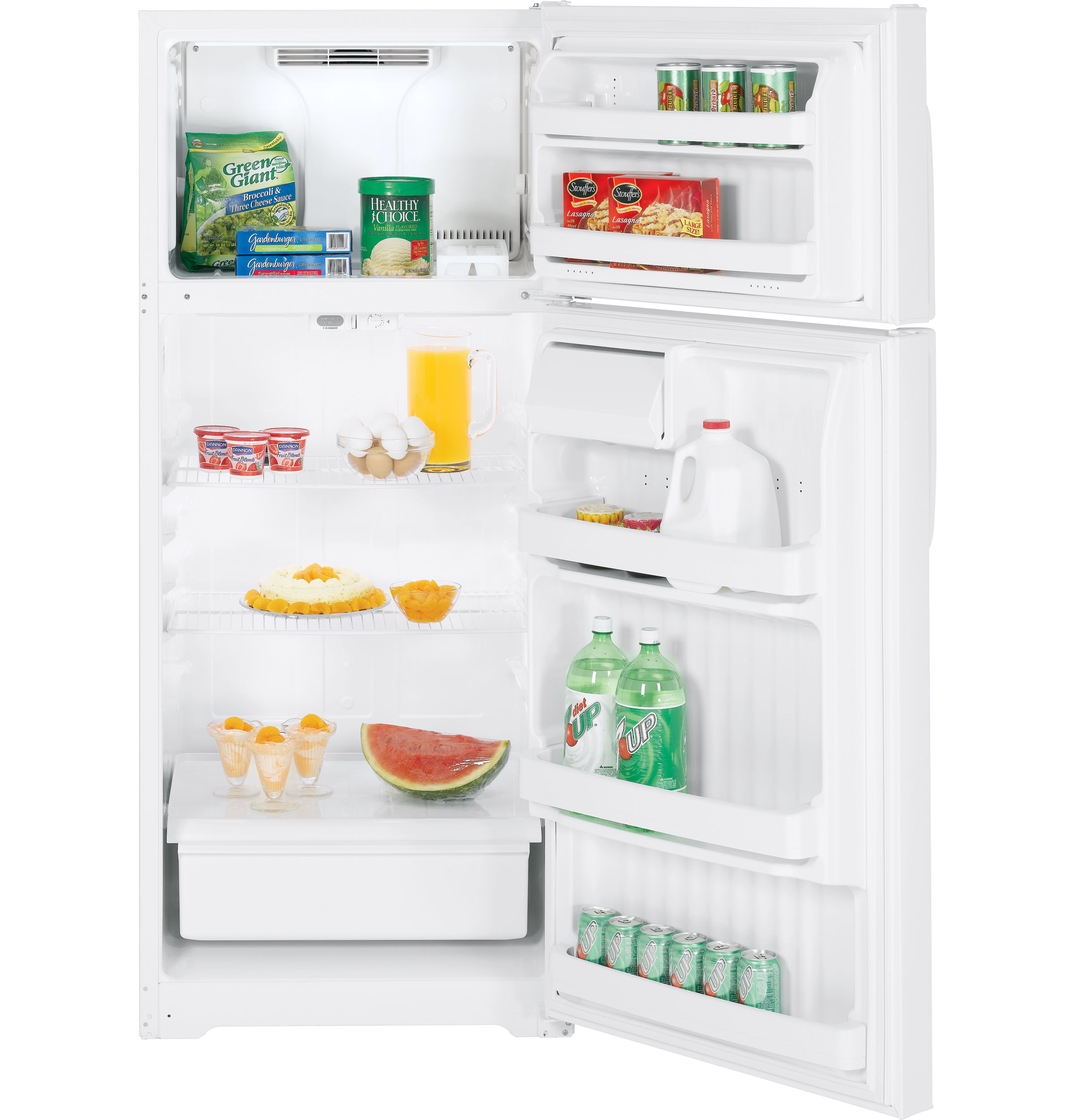 GE® ENERGY STAR® 18.1 Cu. Ft. Top-Freezer Refrigerator