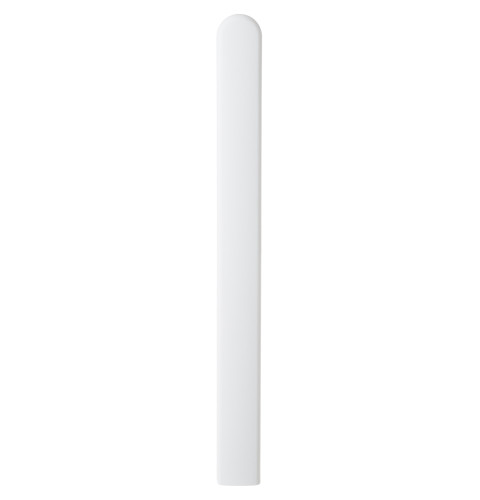 Refrigerator handle trim, side by side, white