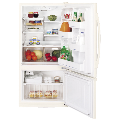 GE® ENERGY STAR® 18.1 Cu. Ft. Bottom-Freezer Door Refrigerator