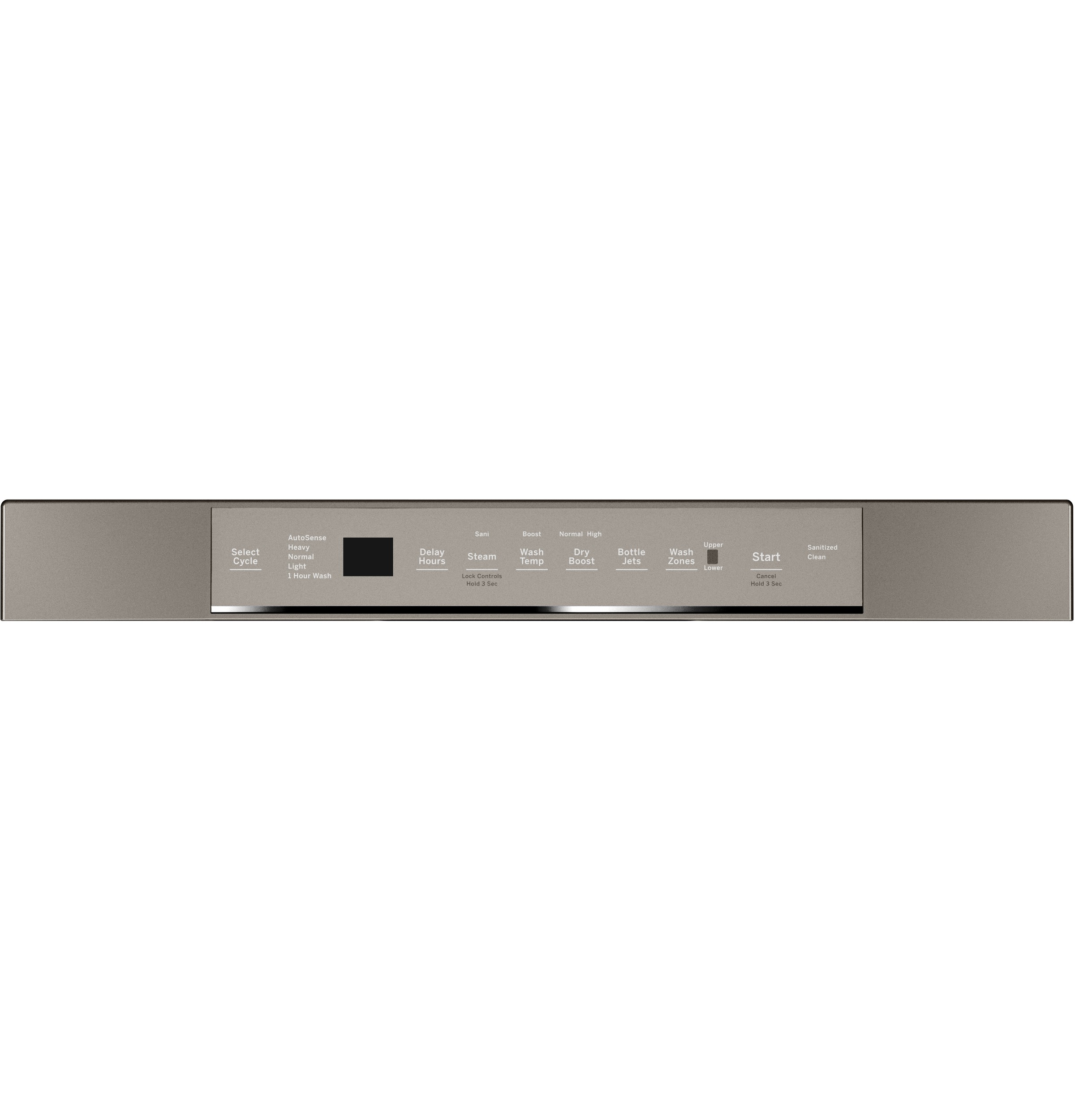 GE® Front Control with Stainless Steel Interior Dishwasher with Sanitize Cycle & Dry Boost