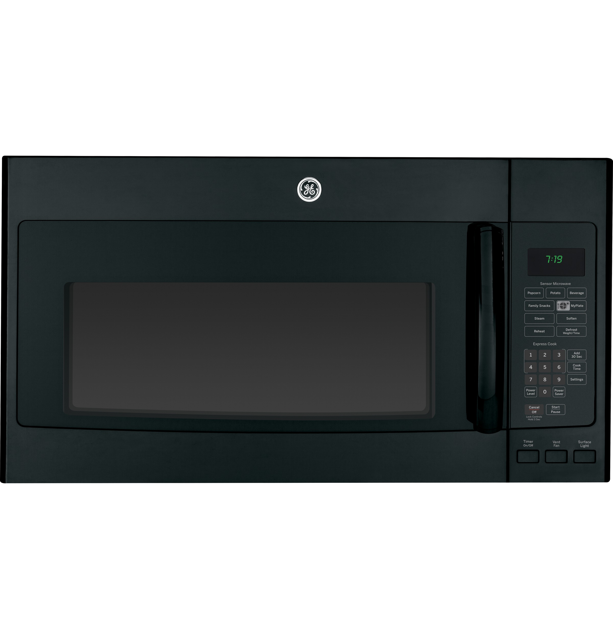 GE® Series 1.9 Cu. Ft. Over-the-Range Sensor Microwave Oven