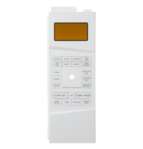 MICROWAVE CONTROL PANEL - WHITE