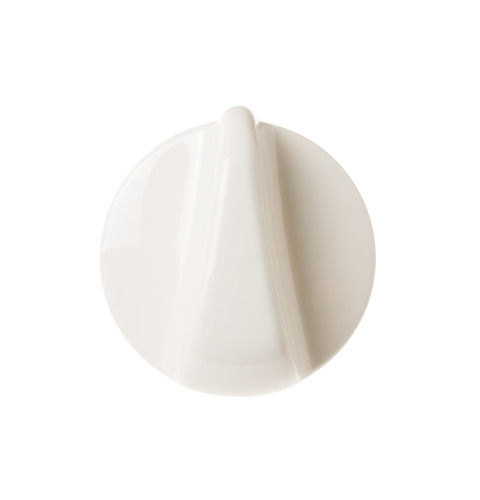 GE® RANGE BURNER KNOB, WHITE