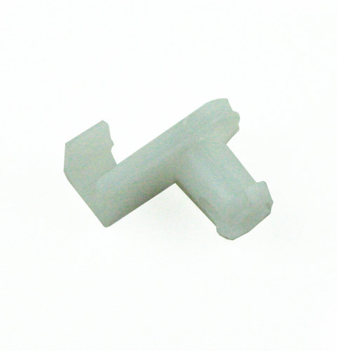 Dishwasher dish rack roller axle