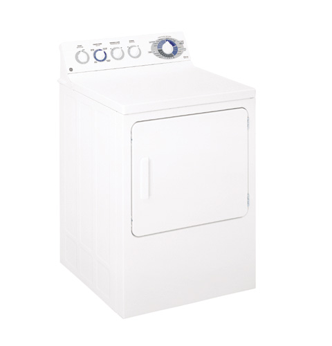 GE® Super 7.0 Cu. Ft. Capacity Electric Dryer with Stainless Steel Drum