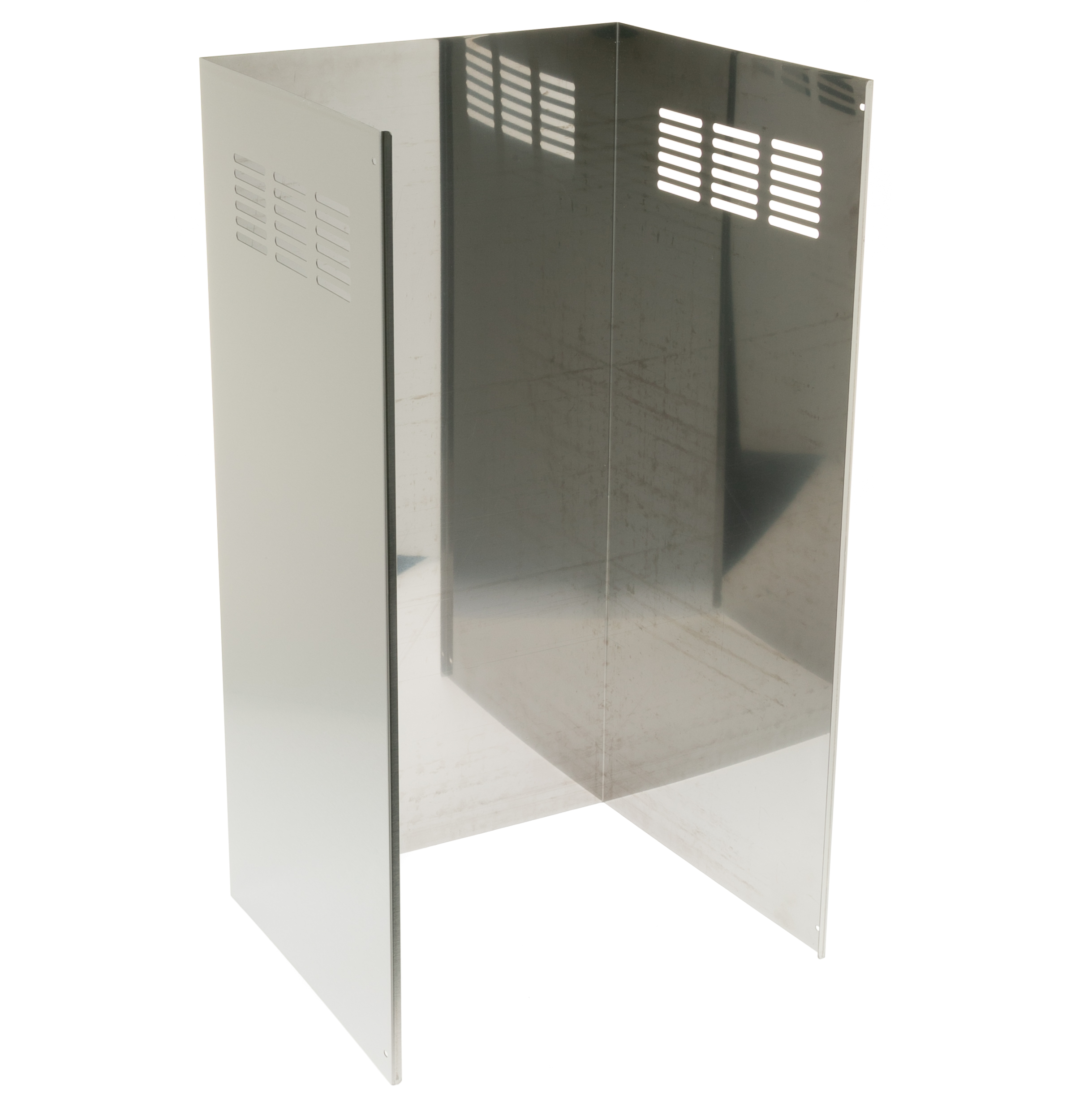 10' CEILING STAINLESS STEEL DUCT COVER KIT