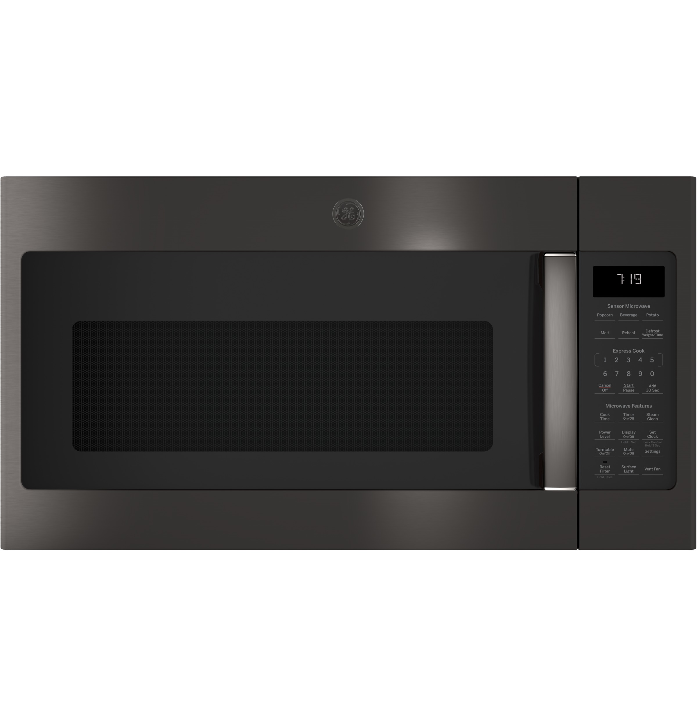 GE® 1.9 Cu. Ft. Over-the-Range Sensor Microwave Oven with Recirculating Venting