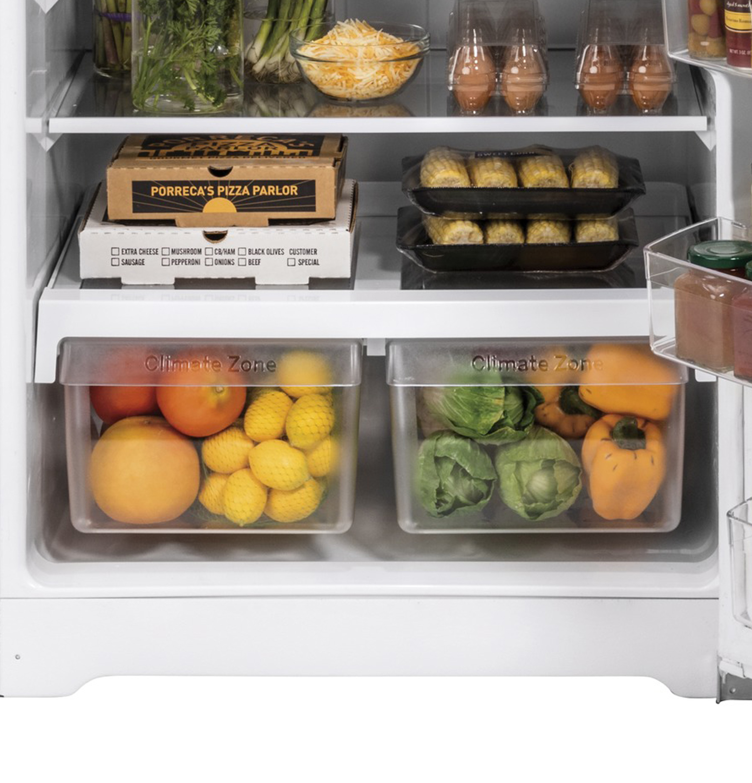 Clear Crisper Drawers