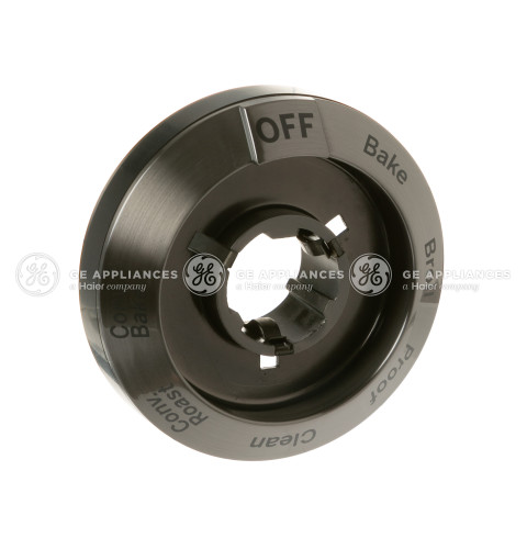 Brushed Black Stainless Knob Bezel