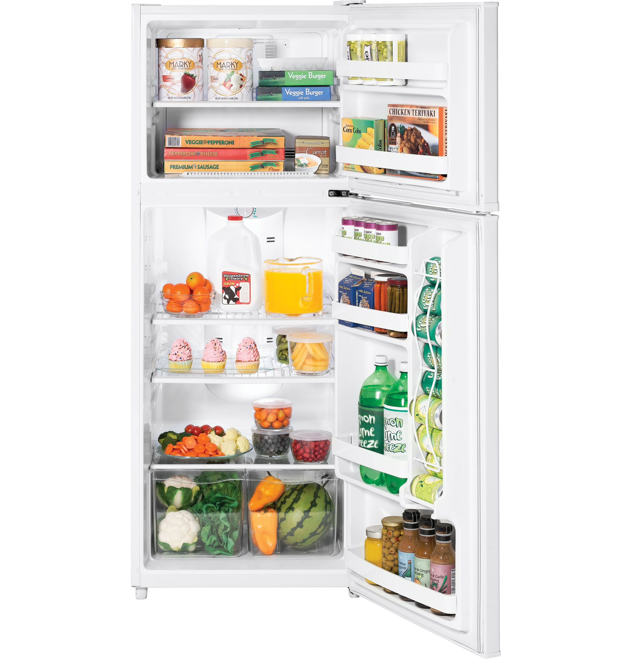 GE® 10.0 cu. ft.Top-Freezer Refrigerator
