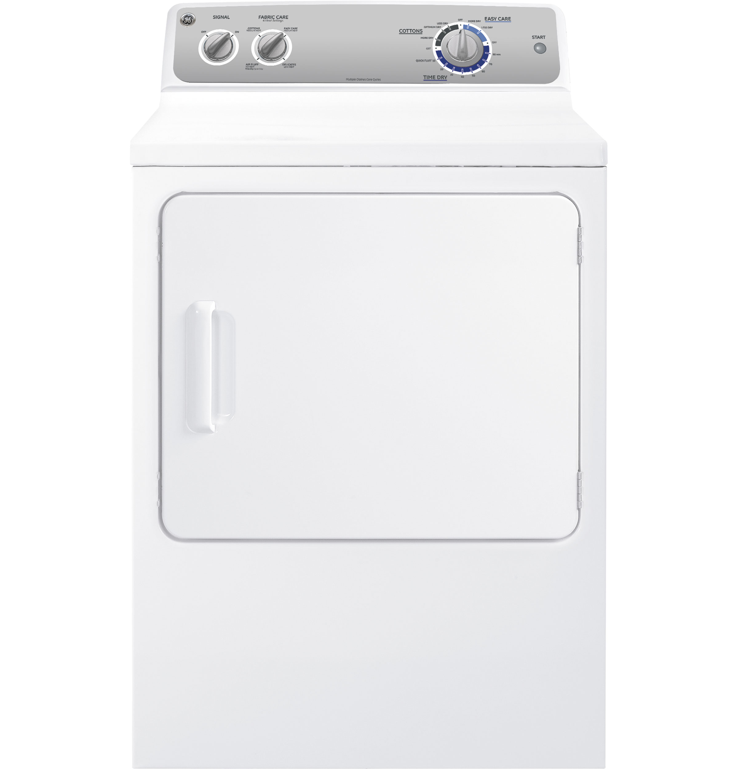 GE® 7.0 cu. ft. capacity DuraDrum™ electric dryer