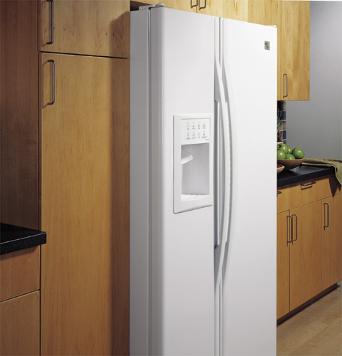GE Profile Arctica™ 25.4 Cu. Ft. Side-By-Side Refrigerator