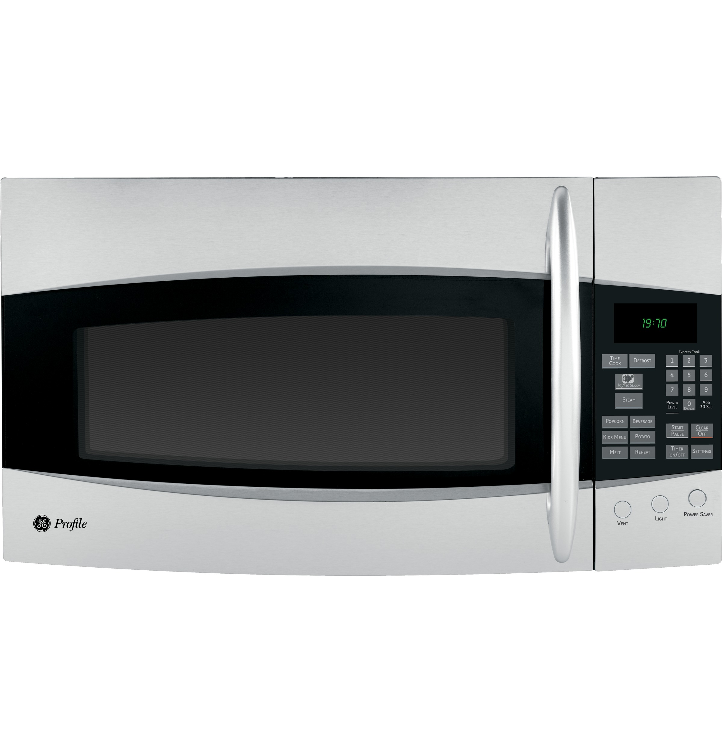 GE Profile Spacemaker® 1.9 Cu. Ft. Over-the-Range Microwave Oven with Recirculating Venting