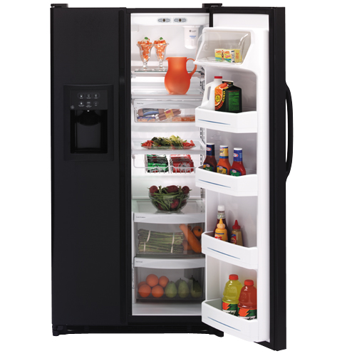GE® 21.9 Cu. Ft. Capacity Side-By-Side Refrigerator with Dispenser
