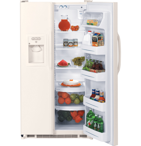 GE® 25.0 Cu. Ft. Side-By-Side Refrigerator with Dispenser