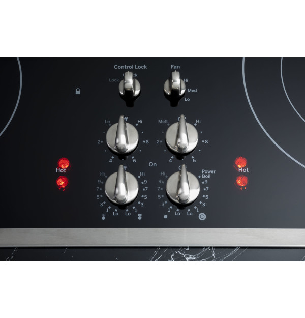 Hot surface indicator lights