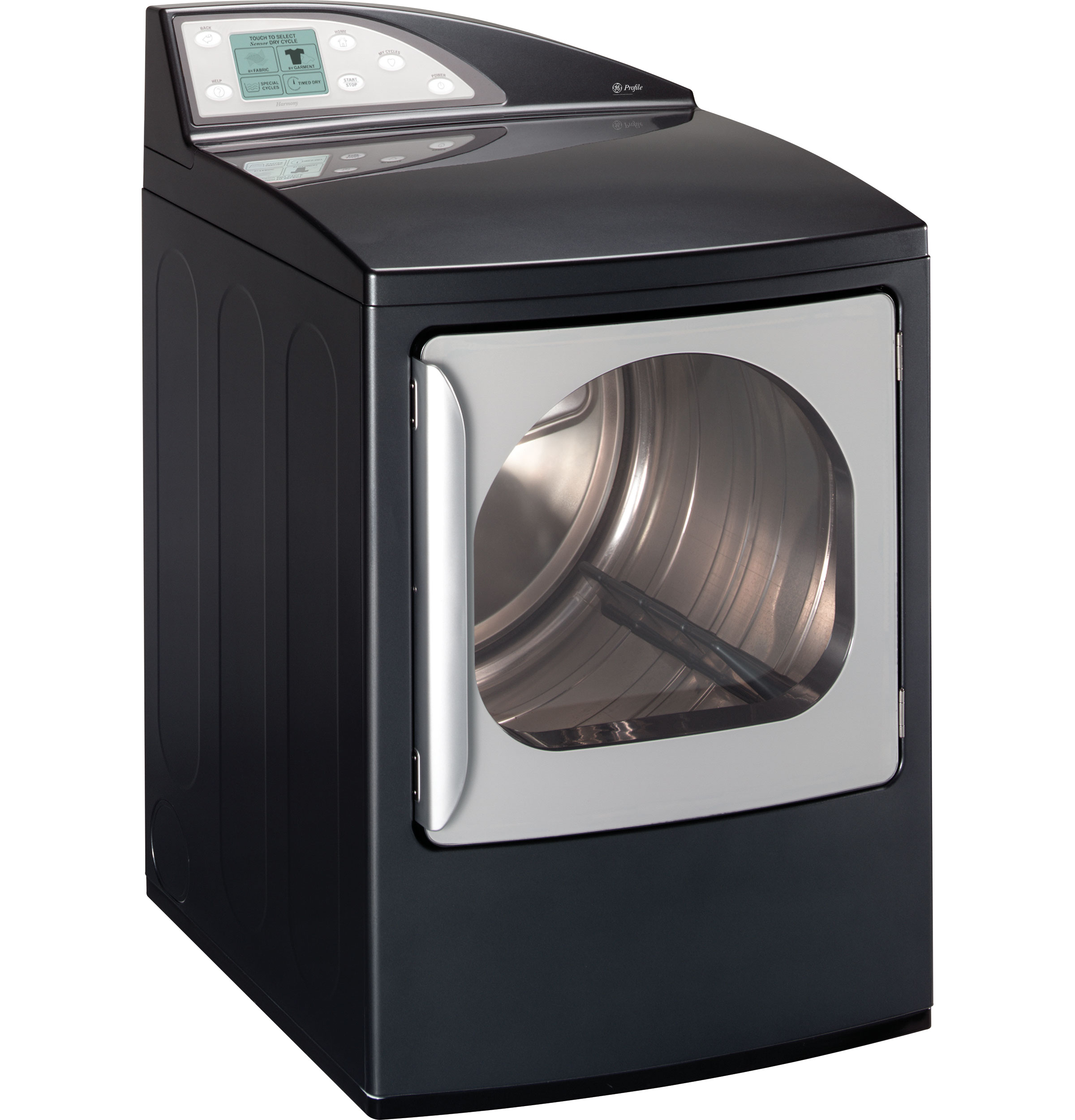GE Profile Harmony™ 7.3 Cu. Ft. Capacity King-size Electric Dryer with Stainless Steel Drum