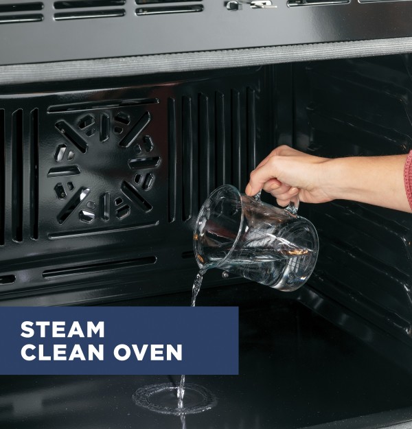 Self-Clean with optional Steam Clean