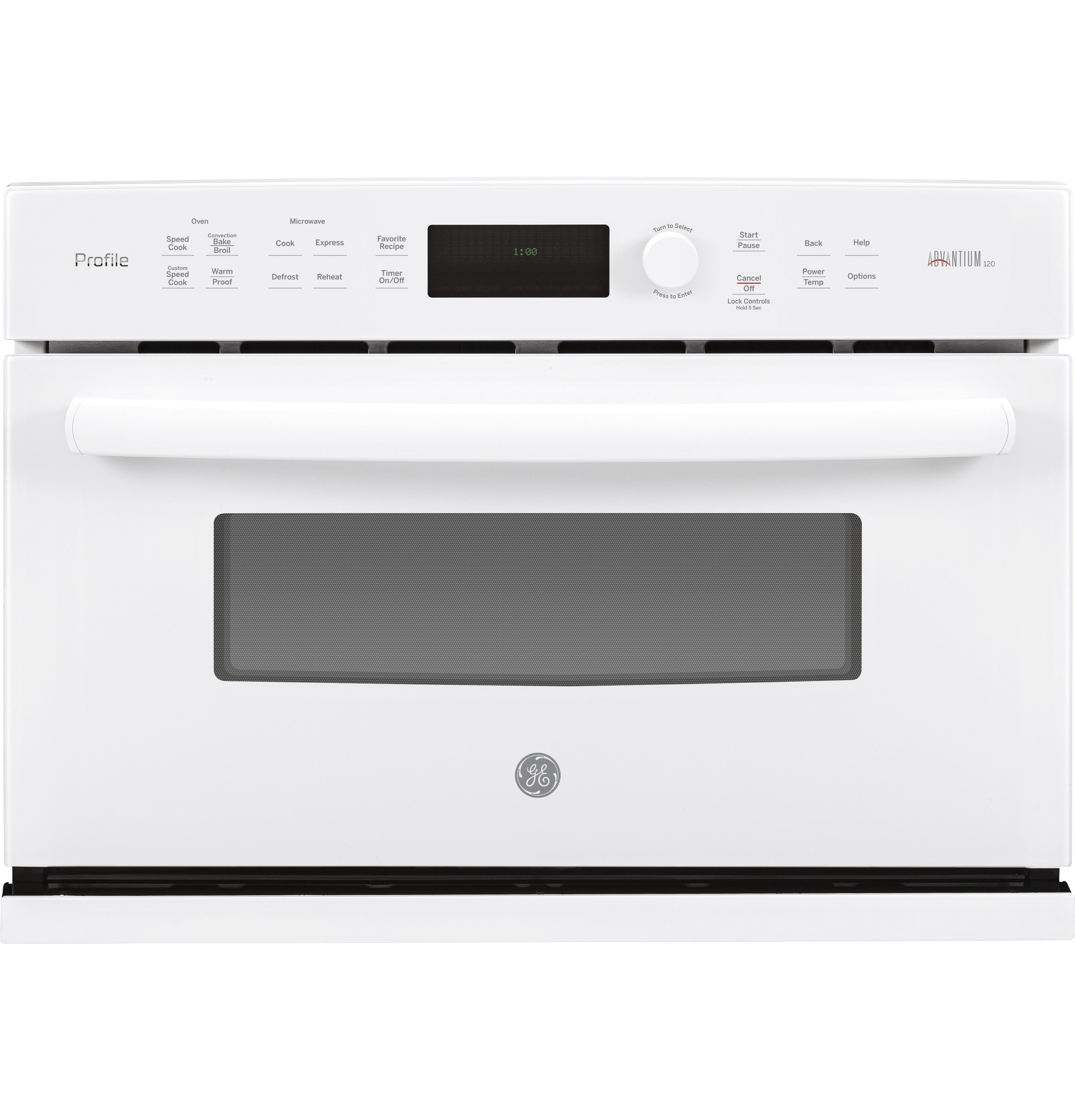 GE Profile™ Series 27 in. Single Wall Oven Advantium® Technology