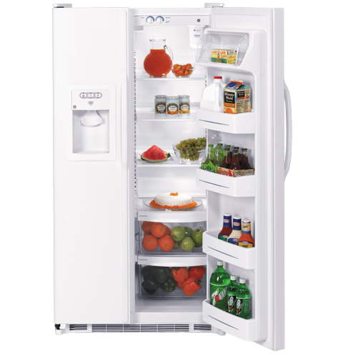 GE® 25.0 Cu. Ft. Side-By-Side Refrigerator with Dispenser