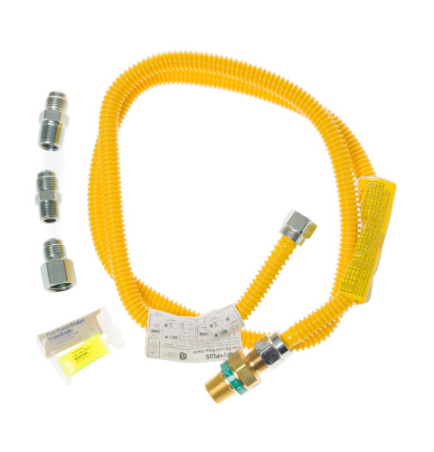 5’ Universal Gas Dryer Installation Kit with Auto Shut-Off