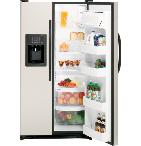 Hotpoint® ENERGY STAR® 25.0 Cu. Ft. Side-By-Side Refrigerator with Dispenser