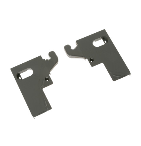 Refrigerator 2 pack hinge end cap assembly(gray)