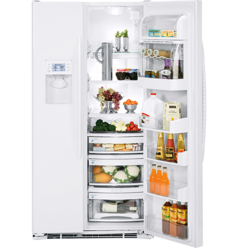 GE Profile™ ENERGY STAR® Counter-depth 24.6 Cu. Ft. Side-by-Side Refrigerator