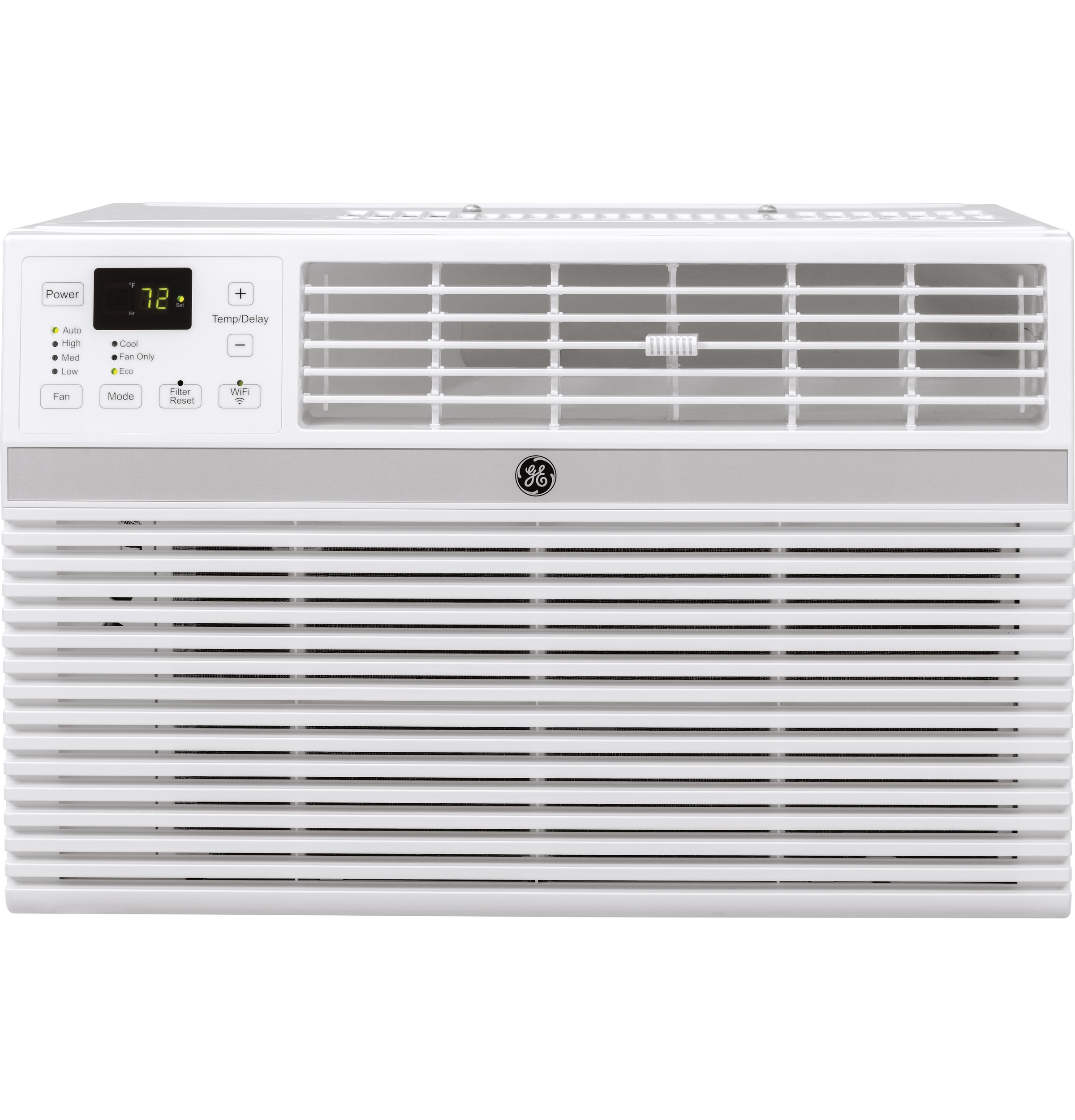 GE® ENERGY STAR® 10,000 BTU Smart Electronic Window Air Conditioner for Medium Rooms up to 450 sq. ft.