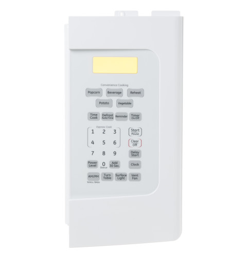 MICROWAVE CONTROL PANEL - WHITE