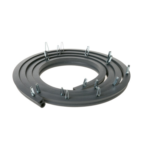 Range door gasket assembly