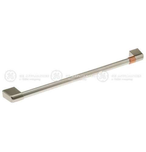 Brushed Stainless Steel Microwave Handle with Cafe Band