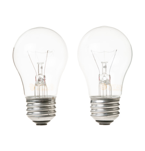 40A15 2 PACK CLEAR BULBS