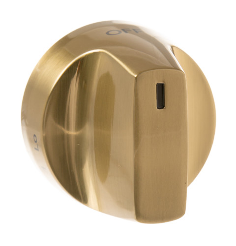 KNOB ASSEMBLY - BRUSHED BRASS