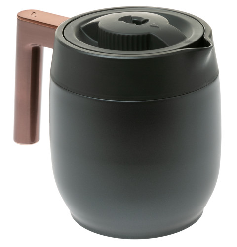 VACUUM CARAFE WITH LID - MATTE BLACK