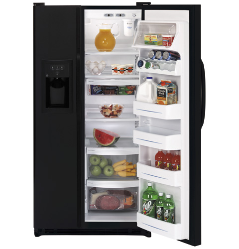 GE® 21.9 Cu. Ft. Capacity Side-By-Side Refrigerator with Dispenser