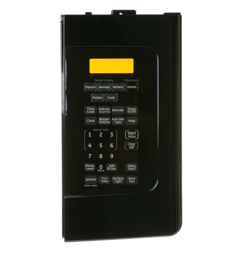 MICROWAVE CONTROL PANEL - BLACK