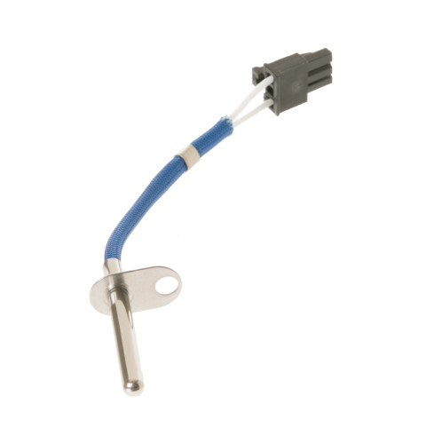 Dryer thermistor inlet