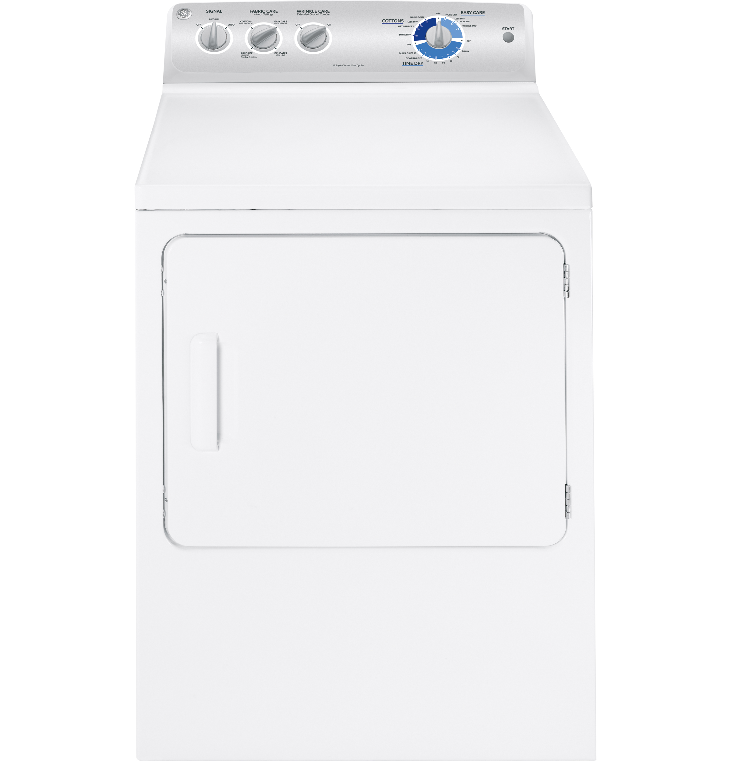 GE® 7.0 cu. ft. capacity DuraDrum™ electric dryer
