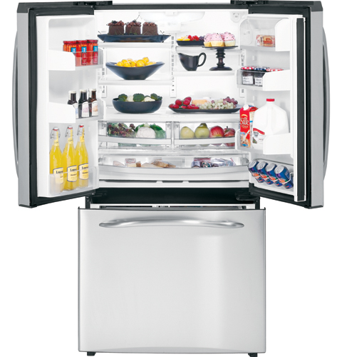 GE Profile™ 25.1 Cu. Ft. Stainless French-Door Refrigerator