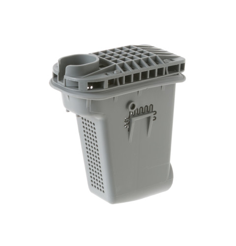 Dishwasher filter and sump cover