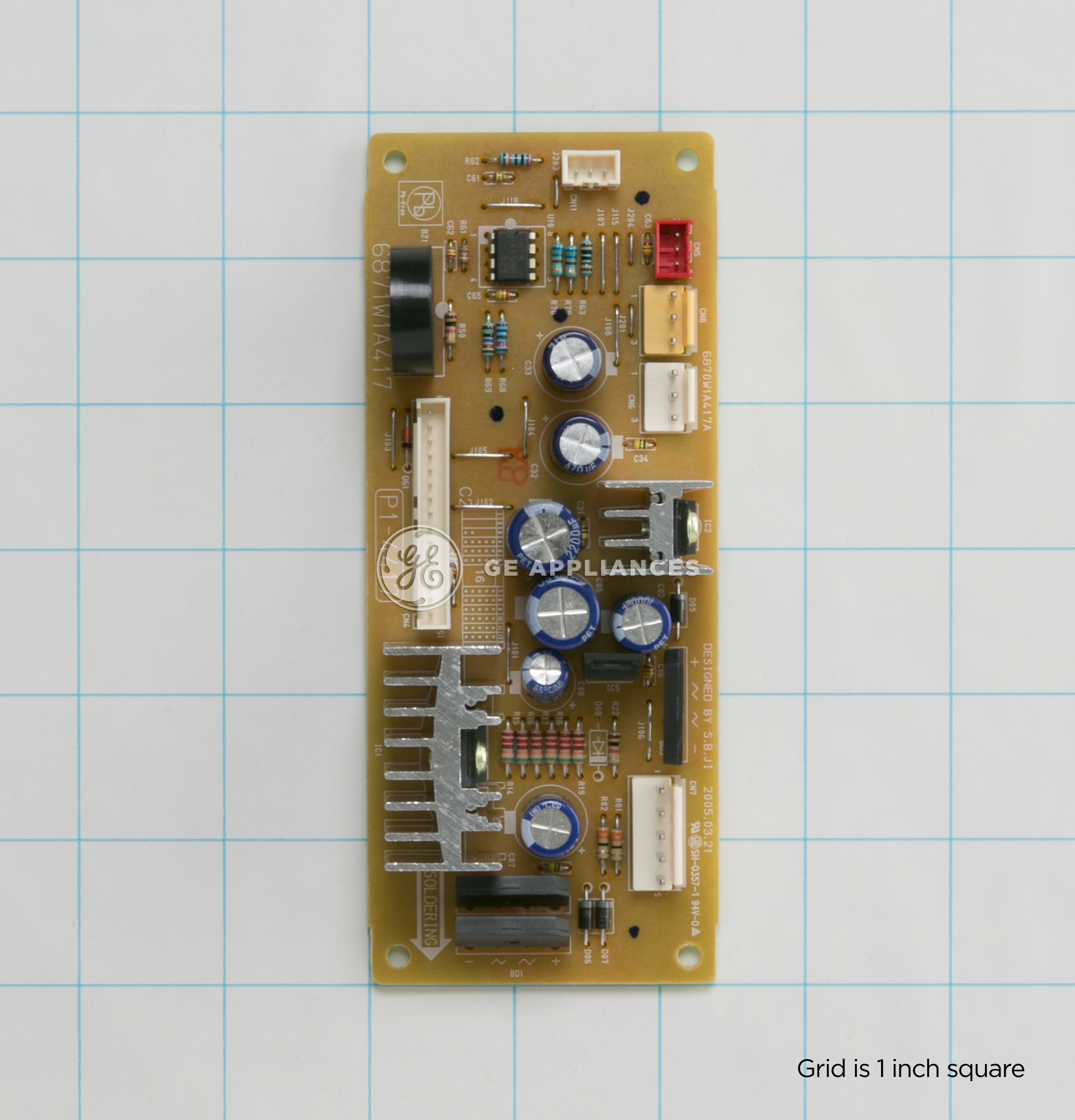 WB27X10861 Microwave Control Board GE Appliances Parts