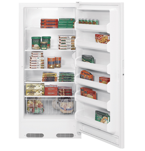 GE® 20.6 Cu. Ft. Manual Defrost Upright Freezer