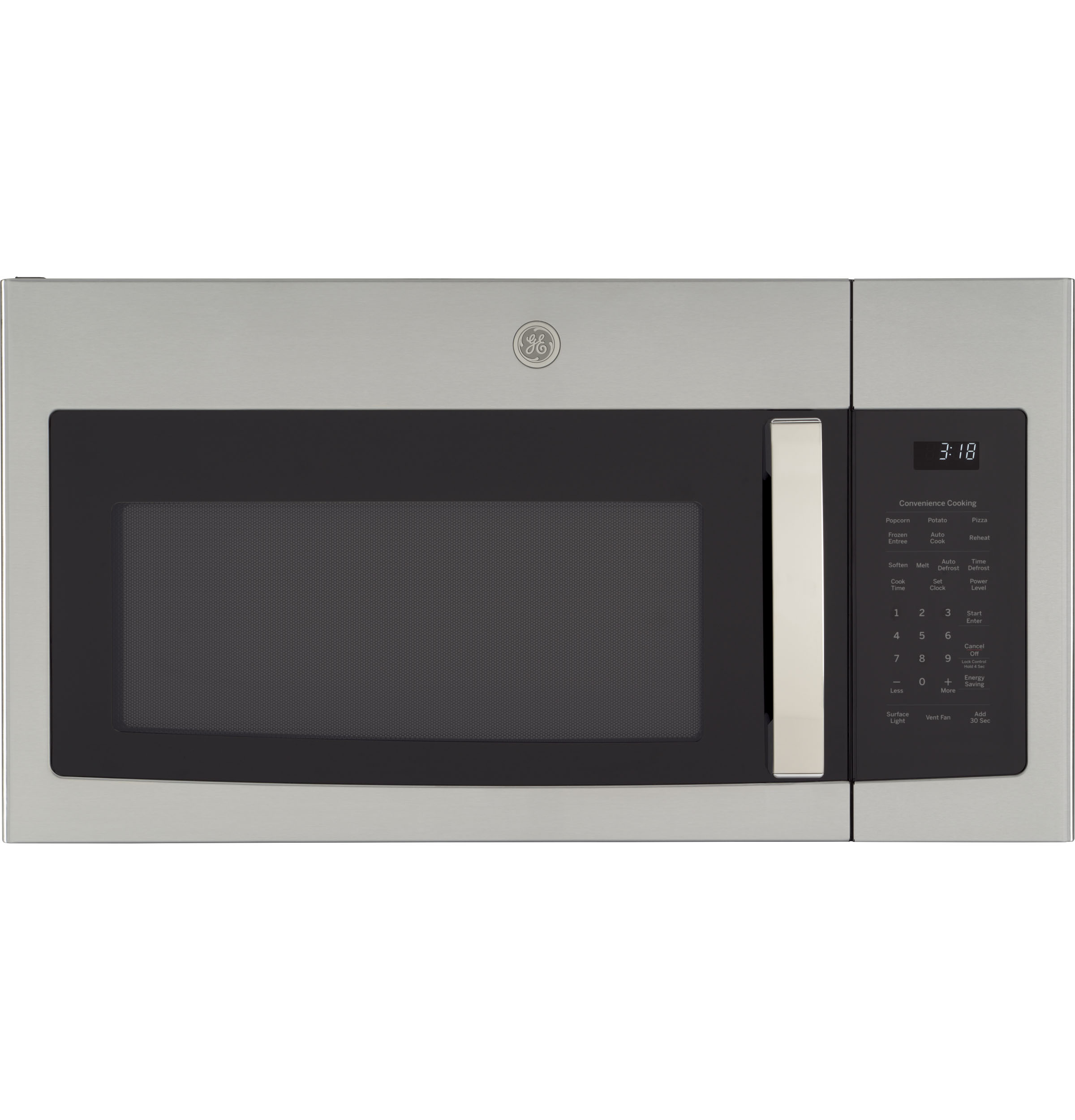 GE® 1.8 Cu. Ft. Over-the-Range Microwave Oven with Recirculating Venting