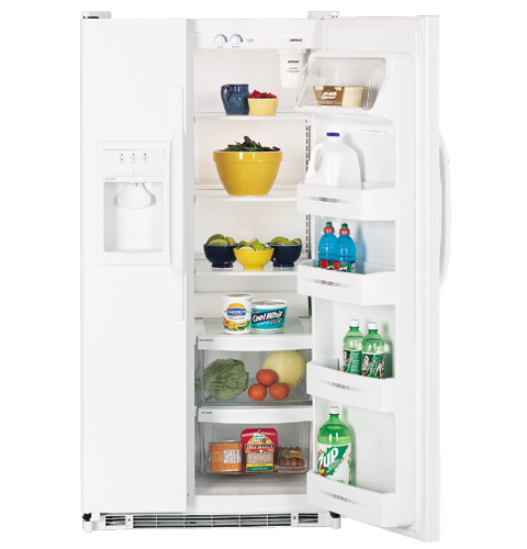 Hotpoint® 21.8 Cu. Ft. Side-By-Side Refrigerator with Dispenser