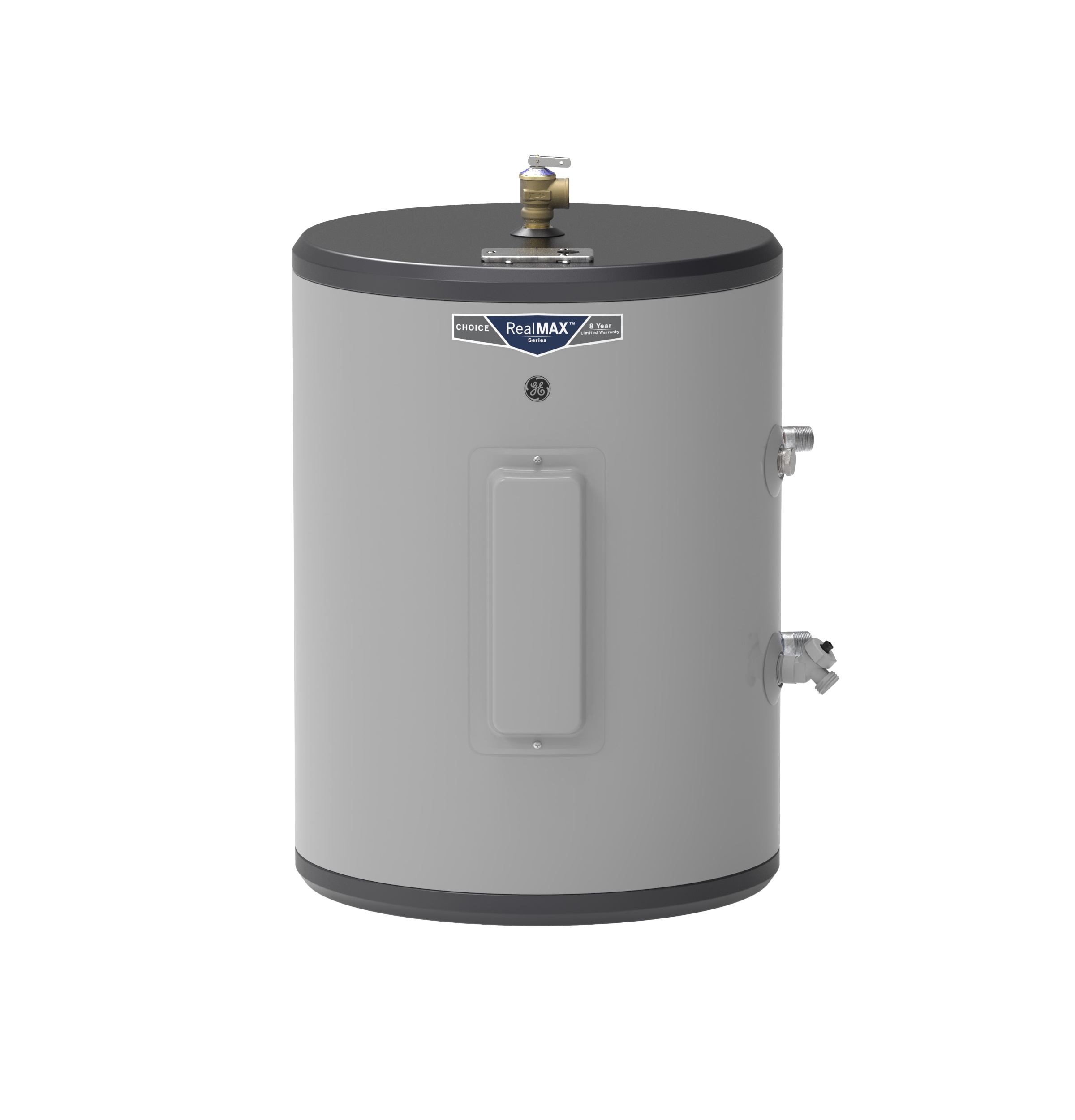 GE® 18 Gallon Side Port Lowboy Electric Water Heater