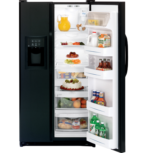 GE® ENERGY STAR® 23.1 Cu. Ft. Side-By-Side Refrigerator with Dispenser