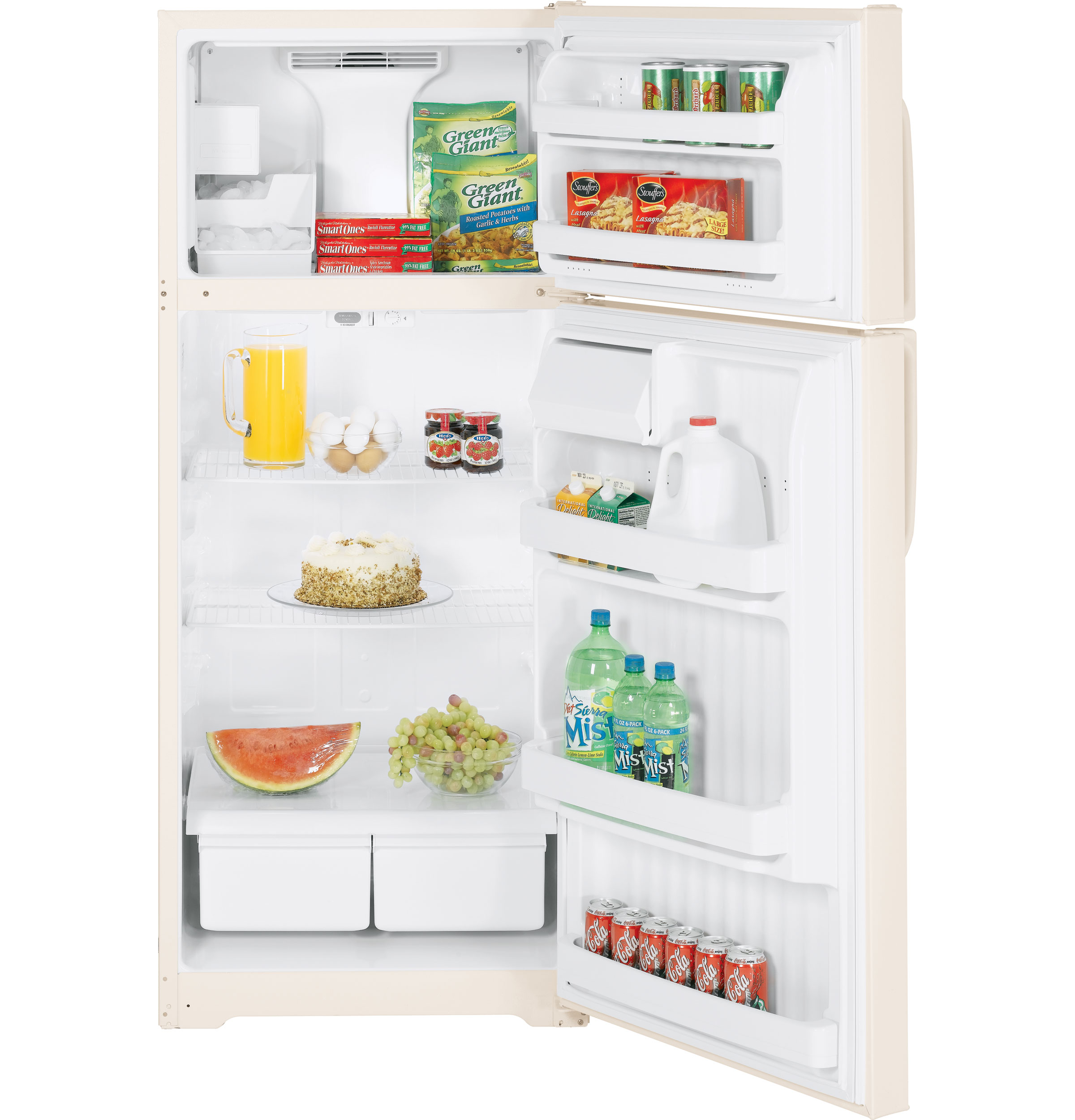 GE® ENERGY STAR® 18.1 Cu. Ft. Top-Freezer Refrigerator