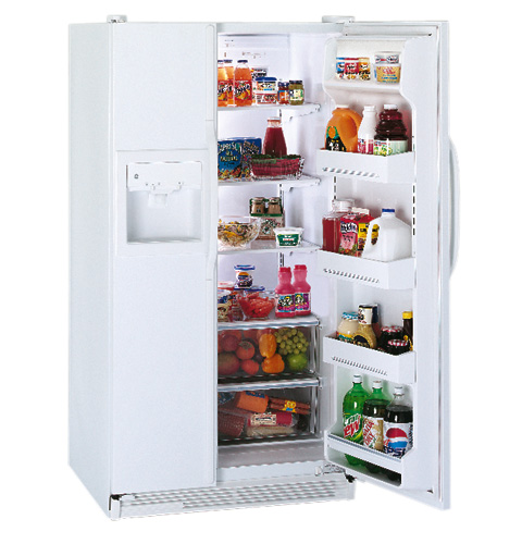 GE® 25.4 Cu. Ft. Side-by-Side Refrigerator
